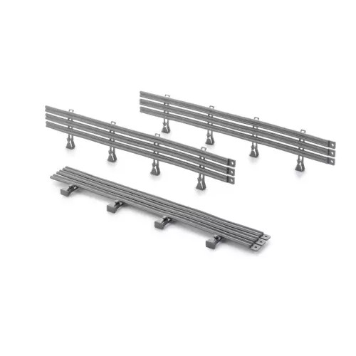 Policar guardrail 25cm - policar, grey