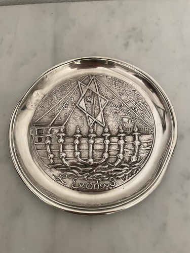 Rare plat argent massif - rare, en