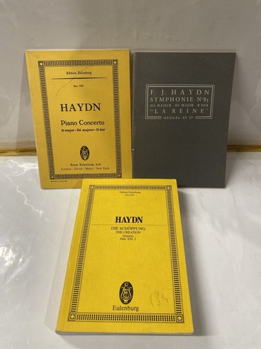 Lot partitions joseph haydn - partitions,