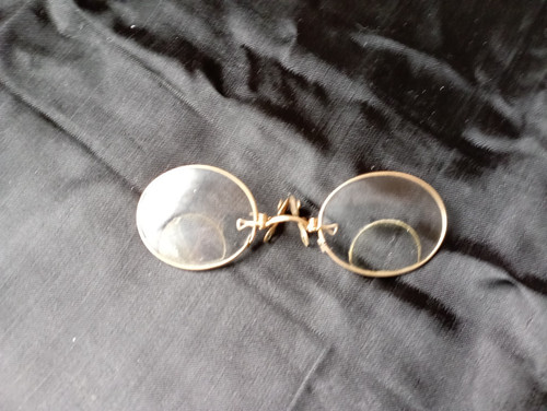 Binocle pince nez ancien - pince-nez,