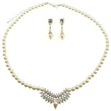 Parure Mariage Collier Boucle