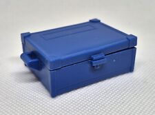 COFFRE VALISE BLEU WESTERN