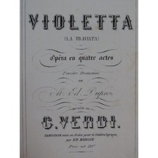 VERDI Giuseppe La Traviata