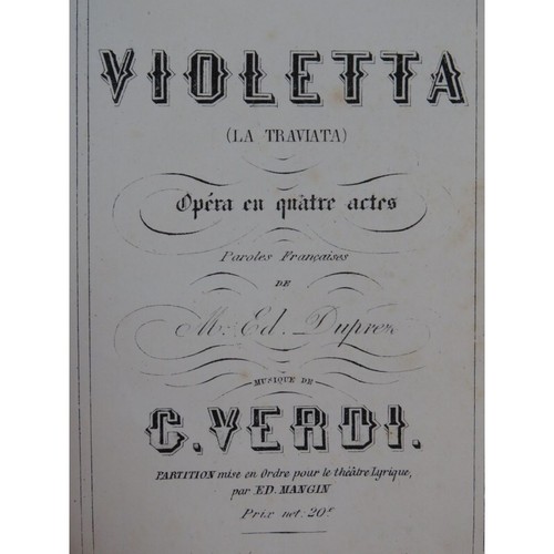 Verdi giuseppe traviata - giuseppe, la