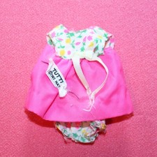 Robe rose pour poupée TUTTI Mattel vintage