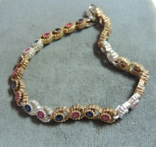 Bracelet De Tennis En Argent