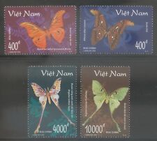 Vietnam 1998 MNH** Moths*Insects*Lepidoptera*Atlas moth*Madagascan Moon Moth 4v 