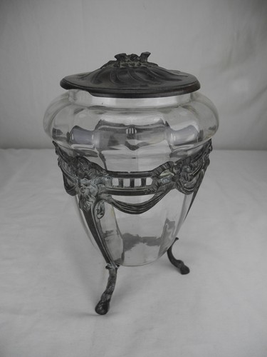 Ancien pot biscuits - ancien,