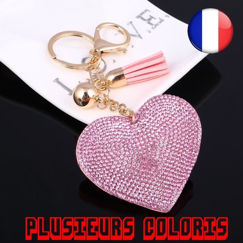 Porte clé romantique coeur - porte,