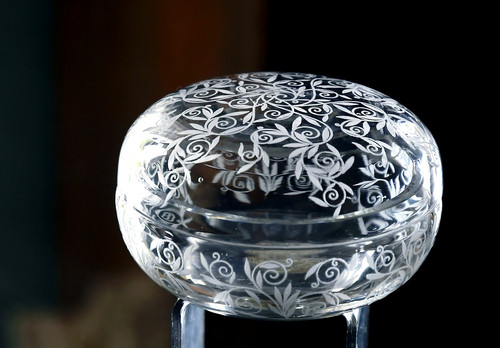 Baccarat boite ovoïde en - baccarat,