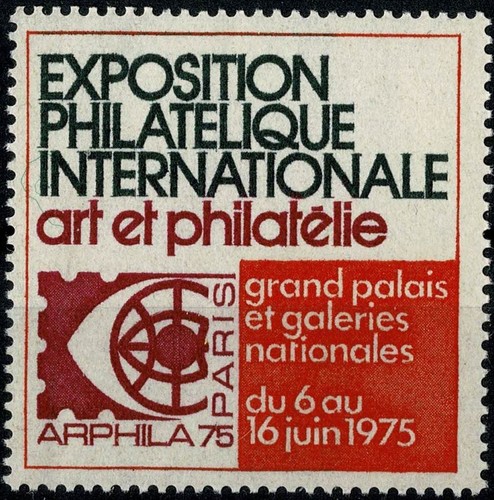 France vignette arphila 75 - france,
