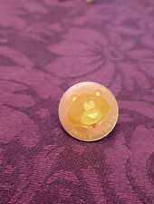 Pin's Pins Pin Enamel 12 Alimentaire Gâteau Biscuit OURS "TABLE RONDE" ORANGE 