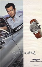 PUBLICITE ADVERTISING  2003    LONGINES  montre  DOLCE VITA