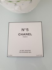 CHANEL  FACTORY  5 COLLECTION   N°5  Gel Douche Parfumé  5 X 20 ml   Boîte NEUF