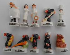 Série complète de 10 fèves