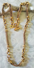 Collier signé GOOSENS pour CHANEL antique jewelry necklace vintage