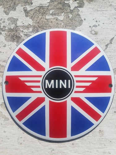 Plaque émaillée mini enamel - plaque,