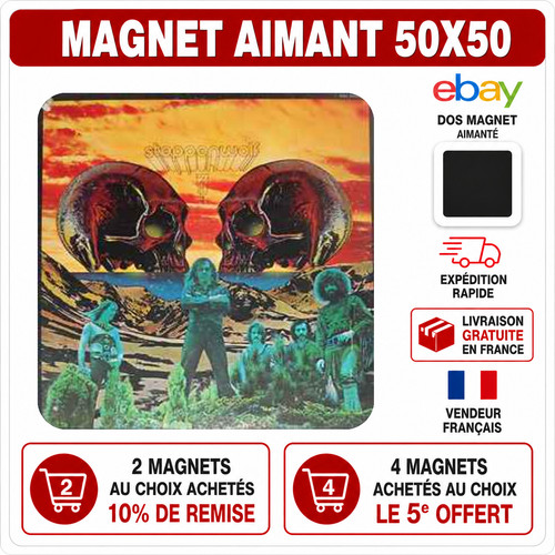 Magnet steppenwolf 5x5 - 5x5, cm