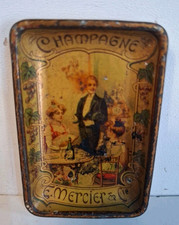 Champagne Mercier tôle