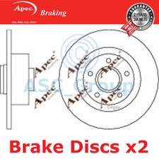 2x Apec BRAKING 300mm Uni OE