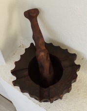 Ancien mortier Pilon