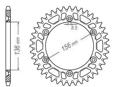 Couronne alu gas - couronne,