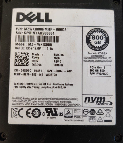 Ssd dell samsung enterprise - dell,