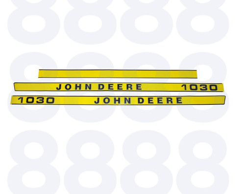 Kit autocollant tracteur john - autocollant,