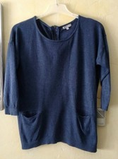 Pull bleu jeans Taille M  Etam