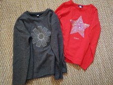 Lot 2 pulls 10 ans fille