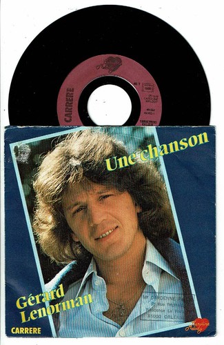 Gérard lenorman vinyle 45t - vinyle,