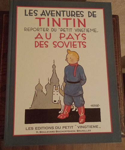 Tintin pays des soviets - des,