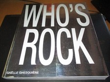 LIVRE BROCHE "WHO'S ROCK"