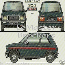 Peugeot 104 ZS 2 / 104ZS2 -