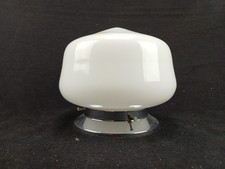 Ancien globe verre + monture +