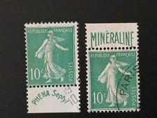 France yt 188/188A semeuses