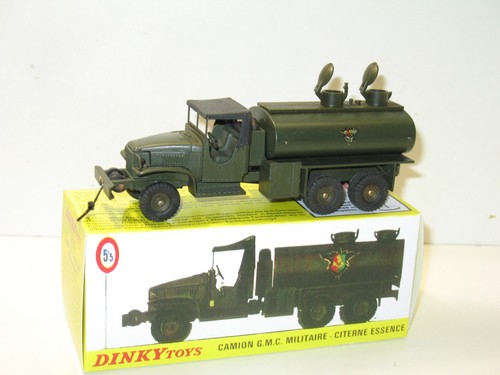 Dinky toys gmc - citerne, siége