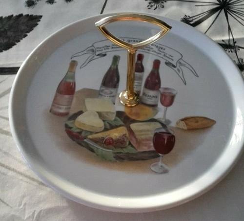 Plateau fromages 6 assiettes - plateau, +