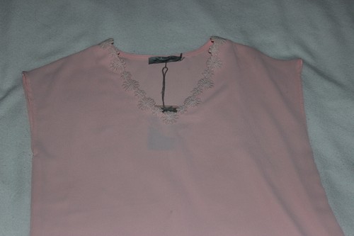 Haut femme sans - haut, rose
