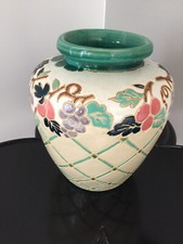 Grand vase en grès années