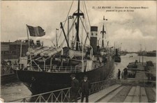 CPA AK Le Havre - Steamer des