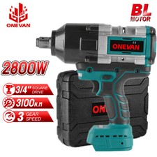 Clé à Choc Électrique Sans Fil 3/4" 6200 tr/min 3100NM pour 18V Makita Batterie