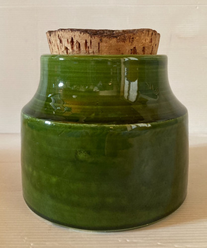 Gros pot céramique verte mado - gros,