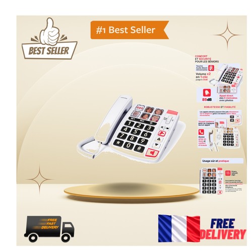 Téléphone filaire xxl - filaire,