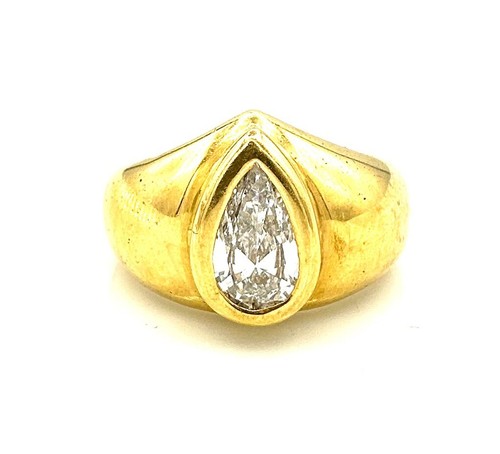 Magnifique bague carats - or, 18