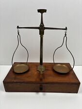 Ancienne Balance Trebuchet Pharmacie Apothicaire Bijoutier Justice Avocat