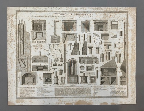 Tableau fumisterie planche - tableau,