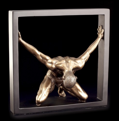Statue homme prisonnier - statue,
