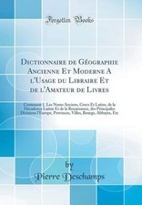 Dictionnaire de Géographie