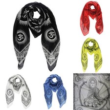 Foulard en coton Bouddha